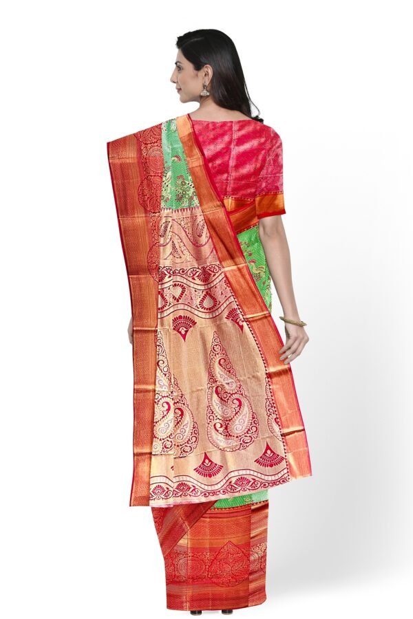 peacock saree 3 1 silk set102 venus back 2024 11 22 10 6 58 2730X4096