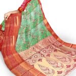 kanchipuram semi silk saree with amazing designs